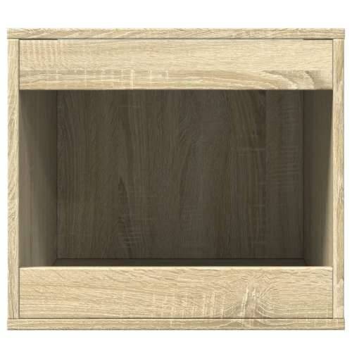 Kutija z mačji pijesak boja hrasta 47x59x42cm konstruirano drvo - sonoma hrast Cijena