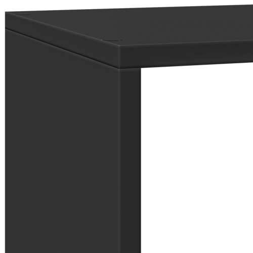 Pregrada/regal za knjige 3razina crni 137,5x29x103,5cm drveni - Crna 1 103.5 cm 137.5 cm Cijena