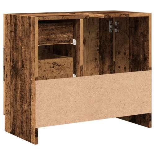 Ormarić za Lavabo - Umivaonik boja drva 63x30x54 cm konstruirano drvo - Staro drvo 1 Cijena