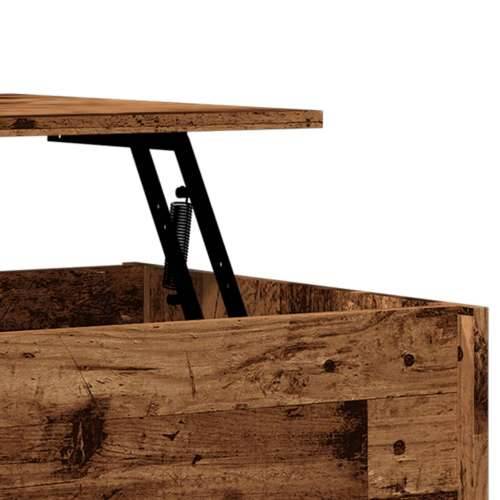 Stolić za kavu boja staro drvo 80x50,5x41,5cm konstruirano drvo - Staro drvo 80 x 50 x 41.5 cm 1 Cijena