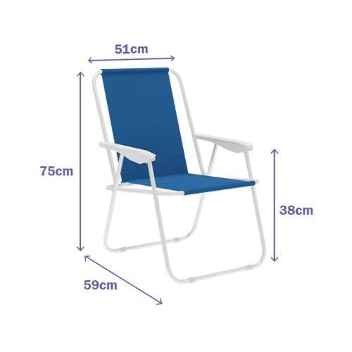 Sklopivu Stolicu Marbueno 59 x 75 x 51 cm Pisana Cijena
