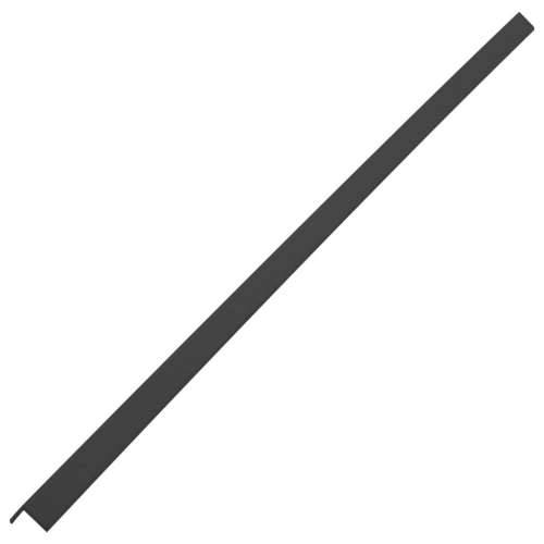 5 kutnih podnih letvica WPC 170 cm crne - Crna 1 Cijena