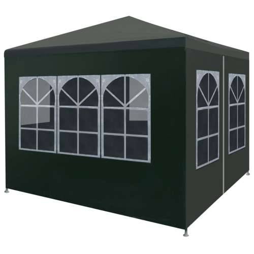 Šator za zabave 3 x 3 m zeleni Cijena