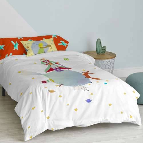 Set pokrivača za poplun HappyFriday Le Petit Prince Pisana Krevet od 80/90 2 Dijelovi Cijena