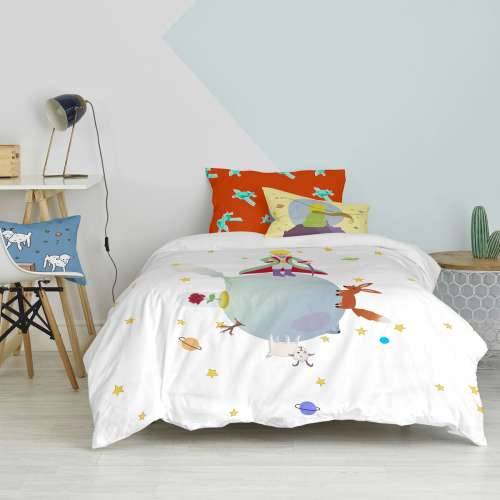 Set pokrivača za poplun HappyFriday Le Petit Prince Pisana Krevet od 80 2 Dijelovi Cijena