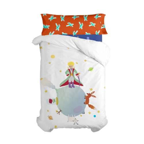 Set pokrivača za poplun HappyFriday Le Petit Prince Pisana Krevet od 105 2 Dijelovi Cijena