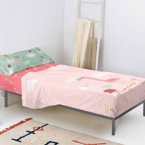 Set posteljine HappyFriday Moshi Moshi Hola Pisana Krevet od 80/90 2 Dijelovi Cijena