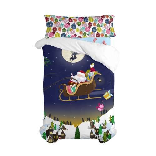 Set pokrivača za poplun HappyFriday XMAS Pisana Krevet od 80/90 2 Dijelovi Cijena