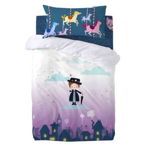 Set pokrivača za poplun HappyFriday Mr Fox Nanny Pisana Dječji krevetić 2 Dijelovi Cijena