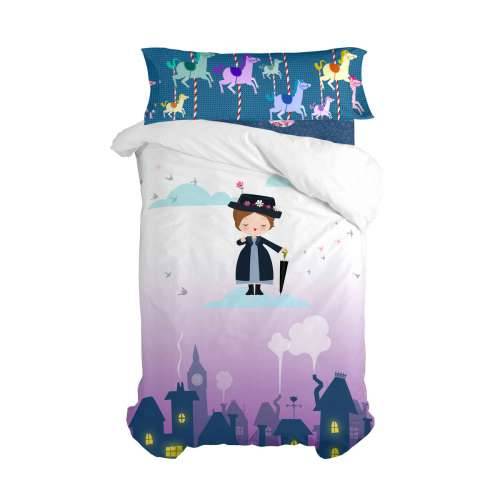 Set pokrivača za poplun HappyFriday Mr Fox Nanny Pisana Krevet od 80/90 2 Dijelovi Cijena