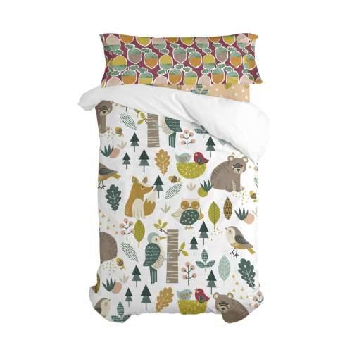 Podesiva plahta HappyFriday Moshi Moshi Harvestwood Pisana 90 x 200 x 32 cm Cijena