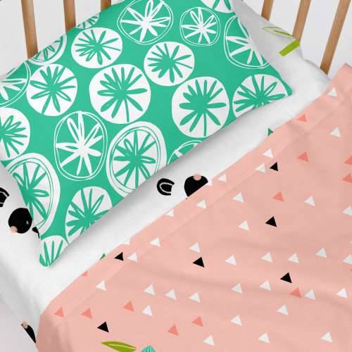Donji podmetač HappyFriday MOSHI MOSHI Bijela Pisana 60 x 120 x 14 cm Medvjed Panda Cijena