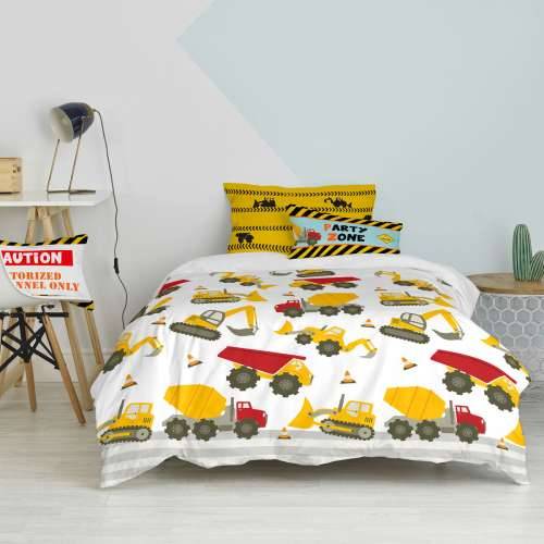 Set pokrivača za poplun HappyFriday Mr Fox Machinery  Pisana Krevet od 80 2 Dijelovi Cijena