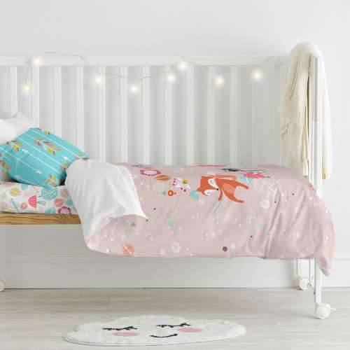 Set pokrivača za poplun HappyFriday Moshi Moshi Fantasy Pisana Dječji krevetić 2 Dijelovi Cijena