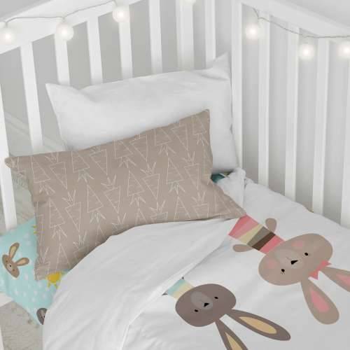 Set pokrivača za poplun HappyFriday Moshi Moshi Rabbit Family Pisana Dječji krevetić 2 Dijelovi Cijena