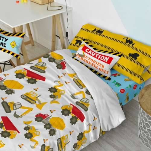 Set pokrivača za poplun HappyFriday Mr Fox Machinery  Pisana Krevet od 105 2 Dijelovi Cijena
