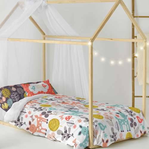 Set pokrivača za poplun HappyFriday Moshi Moshi Woodland Pisana Krevet od 105 2 Dijelovi Cijena