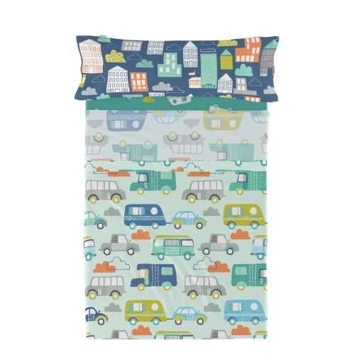 Set posteljine HappyFriday Moshi Moshi Holidays  Pisana Krevet od 105 2 Dijelovi Cijena