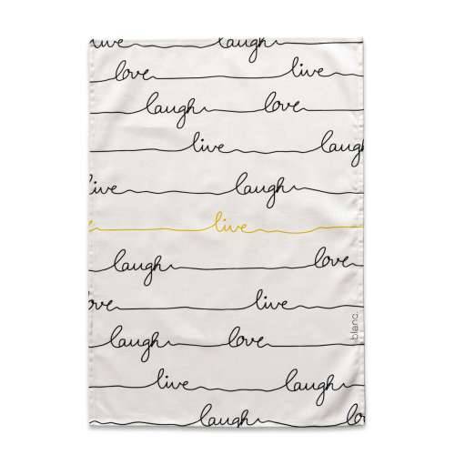 Kuhinjska Krpa HappyFriday Blanc Live Pisana 70 x 50 cm (2 kom.) Cijena