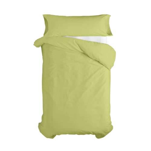Set pokrivača za poplun HappyFriday Basic Kids Zelena Krevet od 105 2 Dijelovi Cijena