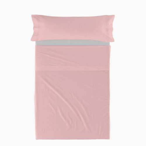 Set posteljine HappyFriday BASIC KIDS Svetlo roza Krevet od 105 2 Dijelovi Cijena
