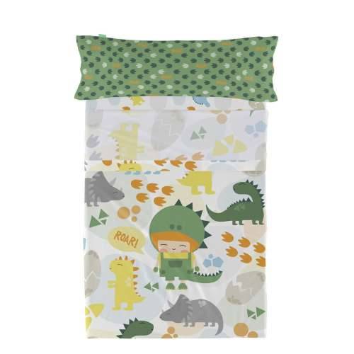 Set posteljine HappyFriday Happynois Happydino Pisana Krevet od 105 2 Dijelovi Cijena