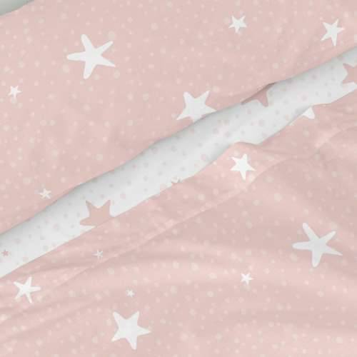 Set posteljine HappyFriday Basic Kids Little star Roza 2 Dijelovi Cijena