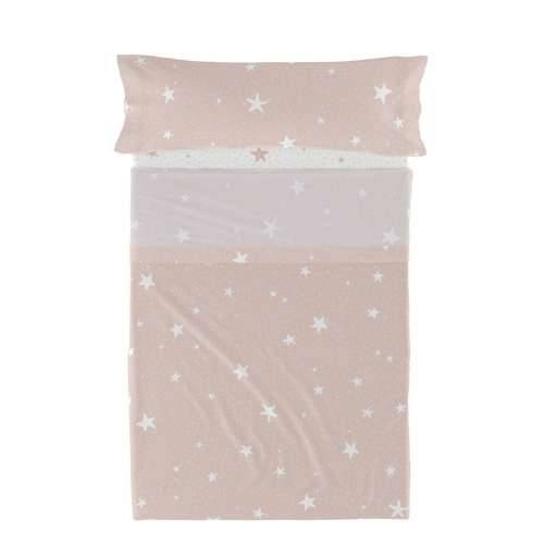 Set posteljine HappyFriday Basic Kids Little star Roza 2 Dijelovi Cijena