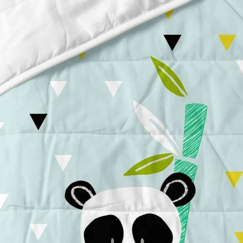 prekrivač HappyFriday Moshi Moshi Plava 100 x 130 cm Medvjed Panda Cijena