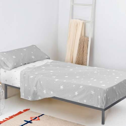 Set posteljine HappyFriday Basic Kids Little star Siva Krevet od 80/90 2 Dijelovi Cijena
