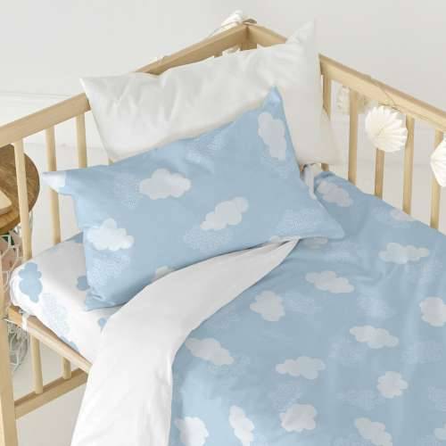 Donji podmetač HappyFriday BASIC KIDS Plava 60 x 120 x 14 cm Oblaci Cijena