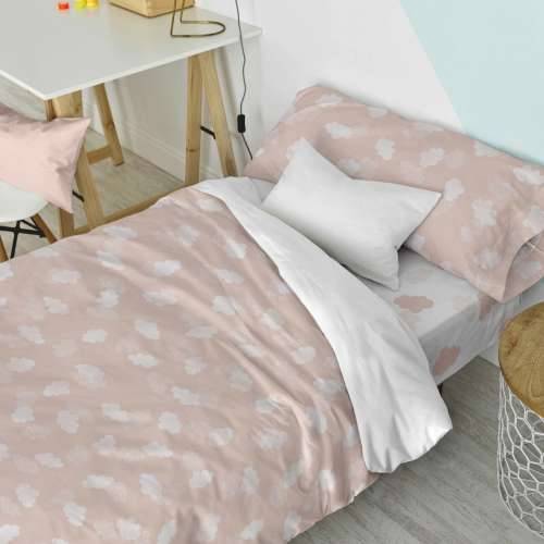 Set pokrivača za poplun HappyFriday Basic Kids Roza Krevet od 105 2 Dijelovi Cijena