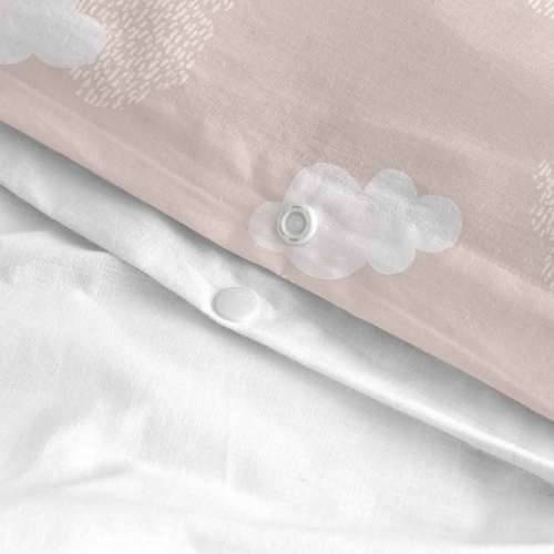 Set pokrivača za poplun HappyFriday Basic Kids Roza Krevet od 105 2 Dijelovi Cijena