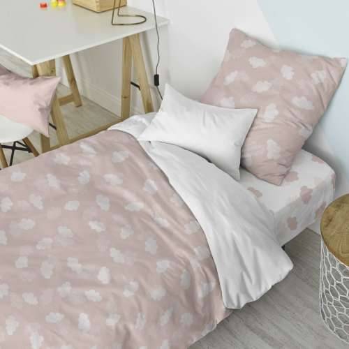 Set pokrivača za poplun HappyFriday Basic Kids Roza Krevet od 80 2 Dijelovi Cijena