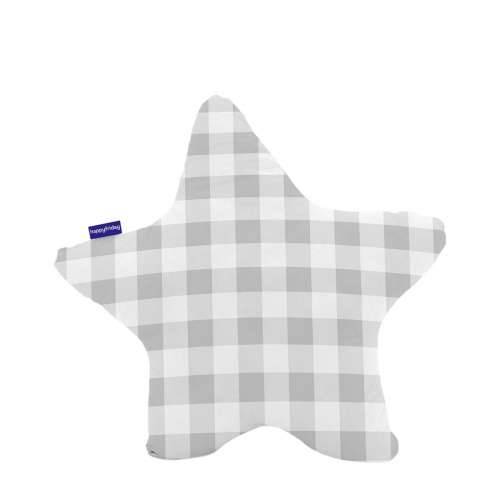 Jastuk HappyFriday Basic Siva Zvijezda Vichy 50 x 50 cm Cijena