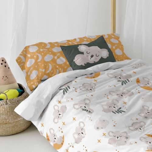 Set pokrivača za poplun HappyFriday Moshi Moshi Baby Koala Pisana Krevet od 105 2 Dijelovi Cijena
