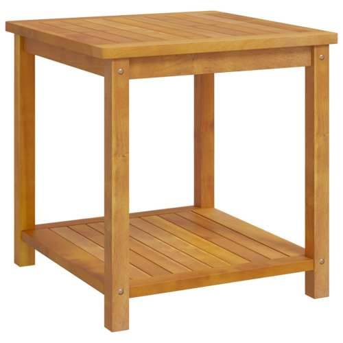 Bočni stolić od masivnog bagremovog drva 45 x 45 x 45 cm Cijena