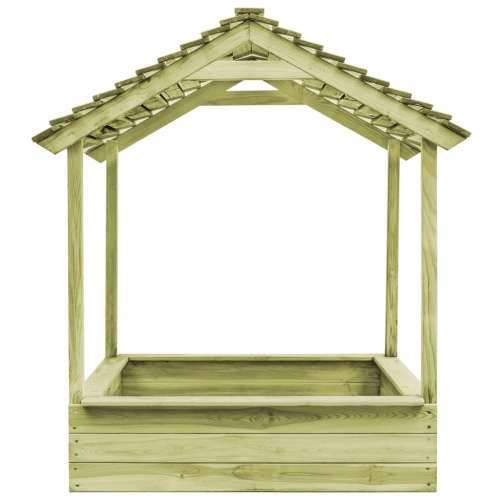 Vrtna kućica za igru s pješčanikom 128x120x145 cm od borovine Cijena