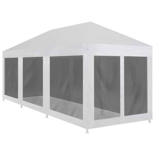 Šator za zabave s 8 mrežastih bočnih zidova 9 x 3 m Cijena