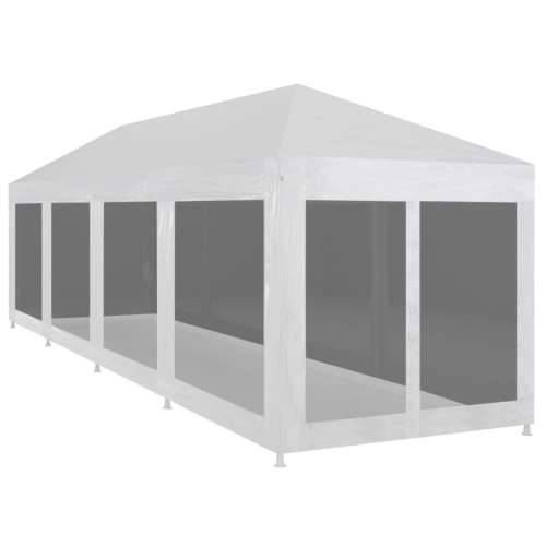 Šator za zabave s 10 mrežastih bočnih zidova 12 x 3 m Cijena