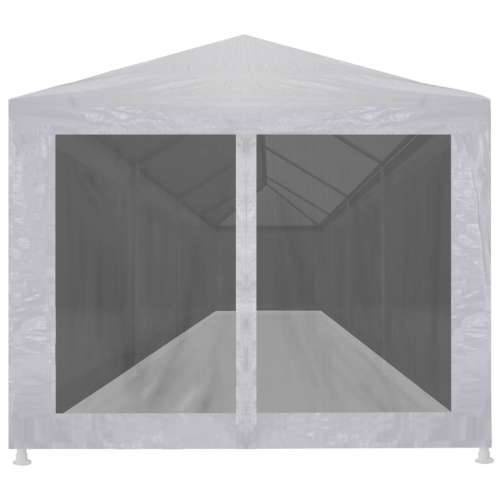 Šator za zabave s 10 mrežastih bočnih zidova 12 x 3 m Cijena