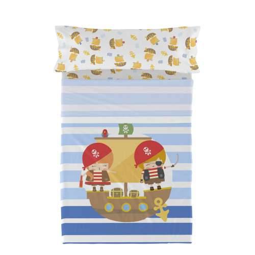 Set posteljine HappyFriday Happynois Pirate Ship Pisana Krevet od 105 2 Dijelovi Cijena