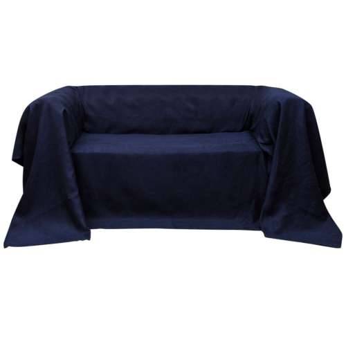Prekrivač za Kauč Mikro-fiber Plava boja 140 x 210 cm Cijena