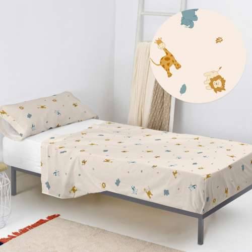 Set posteljine HappyFriday  HF Mini Animals Pisana Krevet od 105 2 Dijelovi Cijena