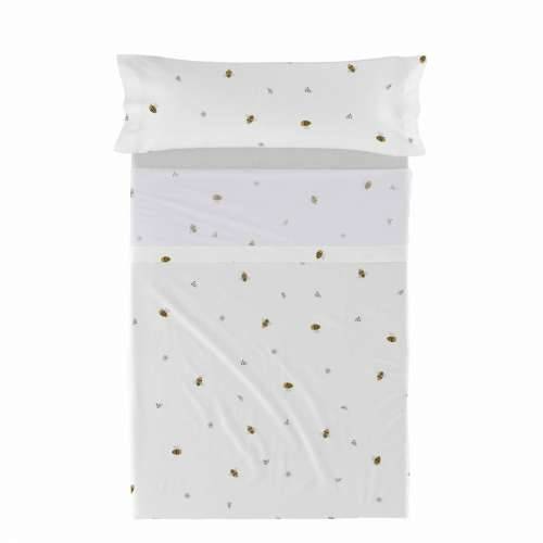 Set posteljine HappyFriday HF Mini Honey Pisana Krevet od 105 2 Dijelovi Cijena