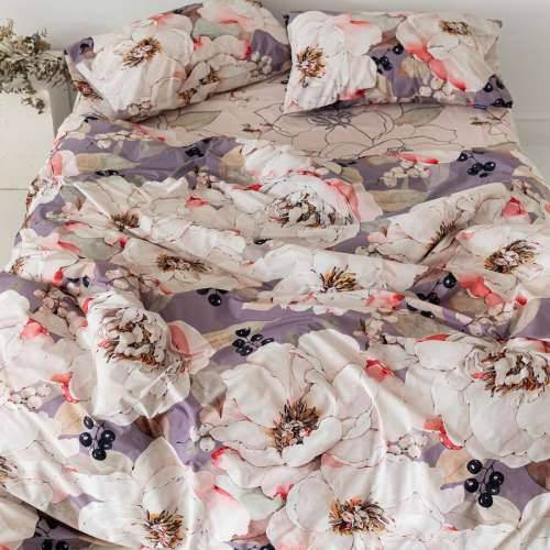 Nordijska navlaka HappyFriday White Peonies Pisana 240 x 220 cm Cijena