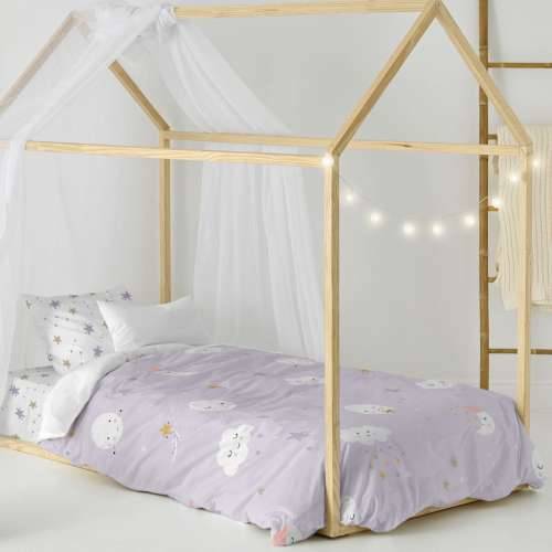 Set pokrivača za poplun HappyFriday Moshi Moshi Moons Pisana Krevet od 80 2 Dijelovi Cijena