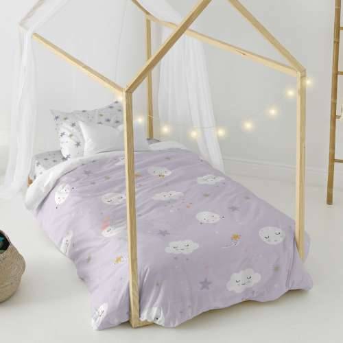 Set pokrivača za poplun HappyFriday Moshi Moshi Moons Pisana Krevet od 80 2 Dijelovi Cijena
