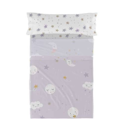 Set posteljine HappyFriday Moshi Moshi Moons Pisana Krevet od 80/90 2 Dijelovi Cijena