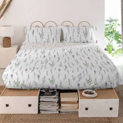 Set posteljine HappyFriday Lavender Pisana Krevet od 180/200 Cijena